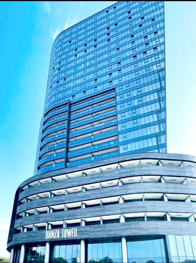 Hanza Tower De Lux Apartament Stettin Eksteriør billede